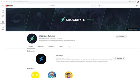 shockbyte|Shockbyte Tutorials .